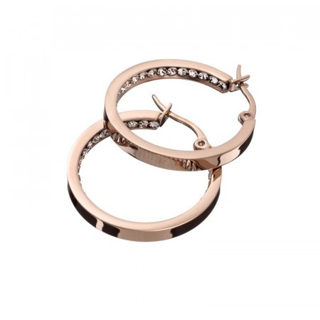 Monaco earrings small rose gold