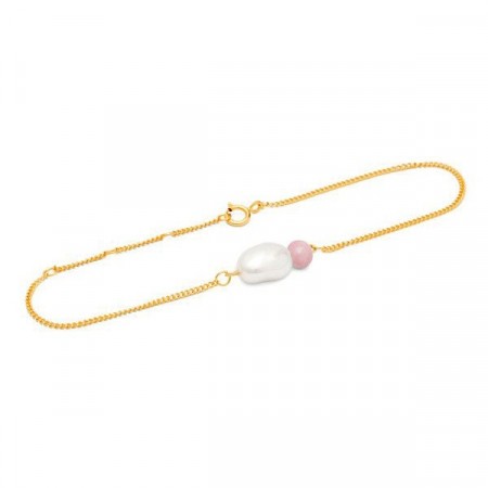 Baroque armbånd heather/rosa