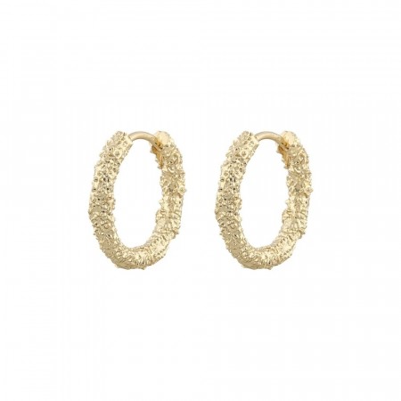 SNÖ Core London ring ear plain gold