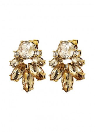 DYRBERG/KERN DRAGO SG GOLDEN EARRINGS