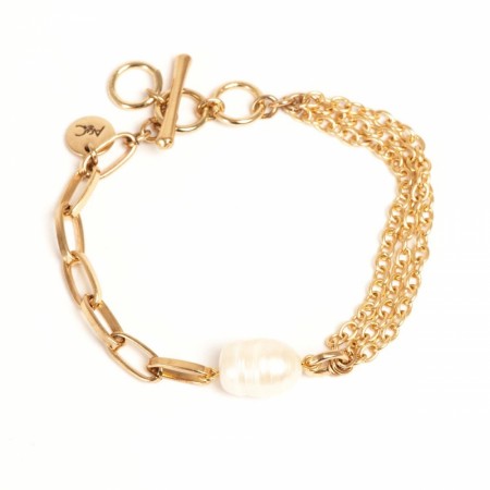A&C perlearmbånd Freshwater pearl