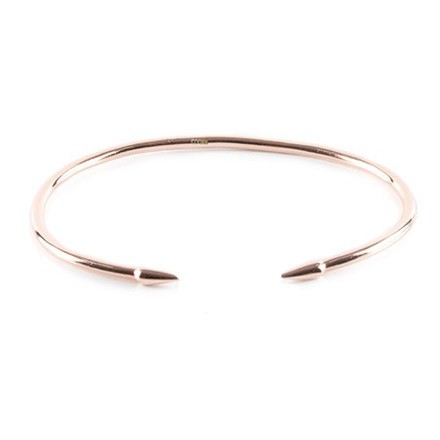 COOEE Spike cuff red gold plated 18k