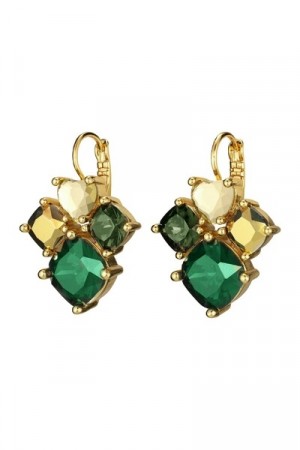 Dyrberg/Kern Mara earrings emerald