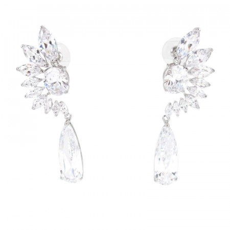 Guro earrings clear