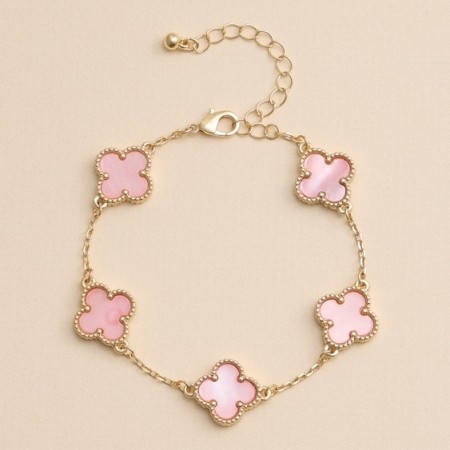 AVI Jewels Vienna bracelet pink/gold