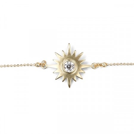 Sparkling sun bracelet