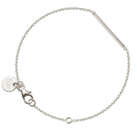 Line bracelet silver