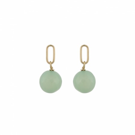 SNÖ Avion short earrings aqua