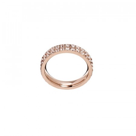 Glow ring double rosegold