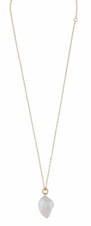 SNÖ Maxime pearl necklace gold/white