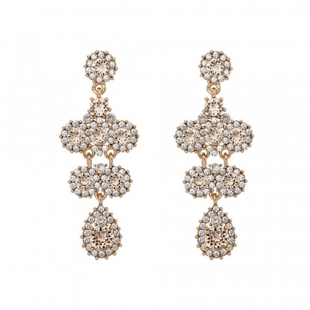 Miss Kate earrings champagne