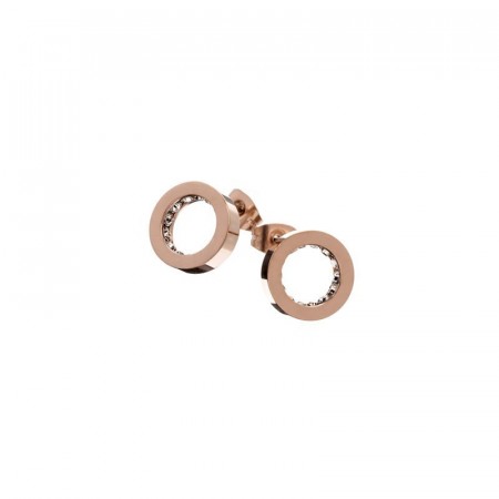 Monaco rosegold studs