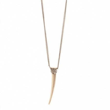 A&C Urban safari bronze tooth necklace