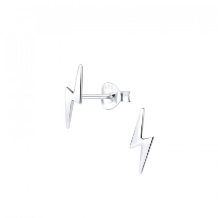 Sterlingsølv Baby lightning stud earrings