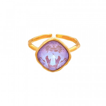 Lily and Rose Lova square ring hortensia
