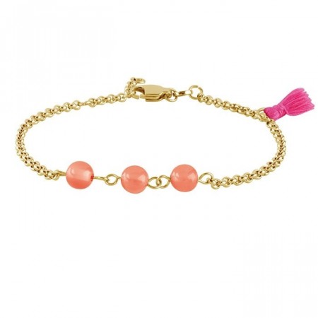 Dyrberg/Kern Calista bracelet coral