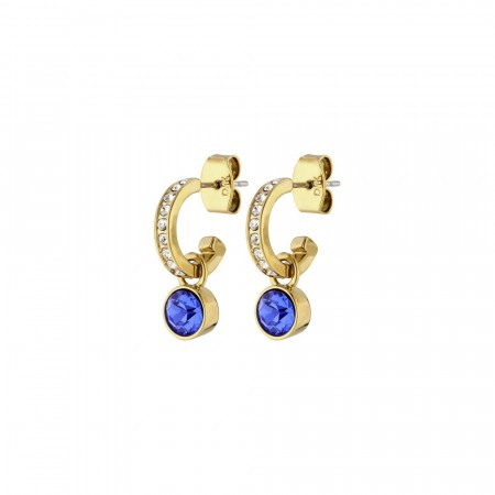Dyrberg/Kern Dessa earrings sapphire
