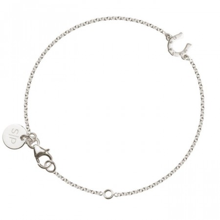 Lucky me bracelet horseshoe silver