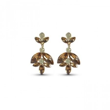 Audrey earrings topaz