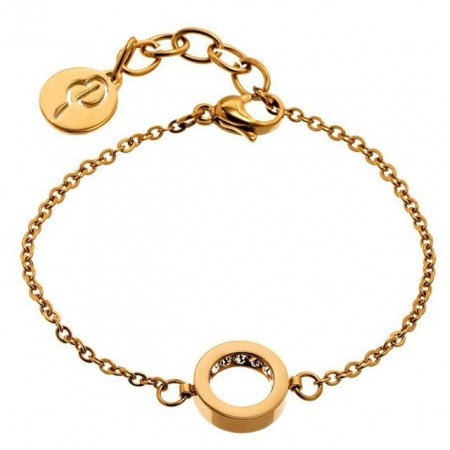 Monaco thin bracelet gold