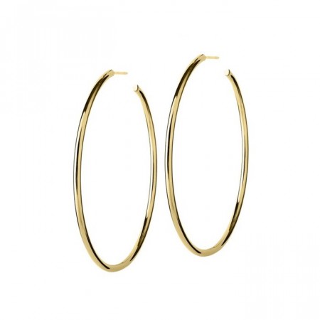 Store Edblad hoops i gull