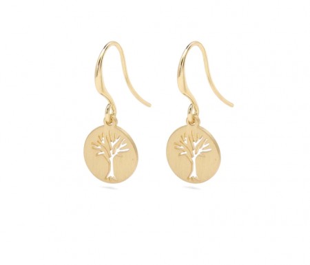 Pilgrim ELIN coin earrings goldplated