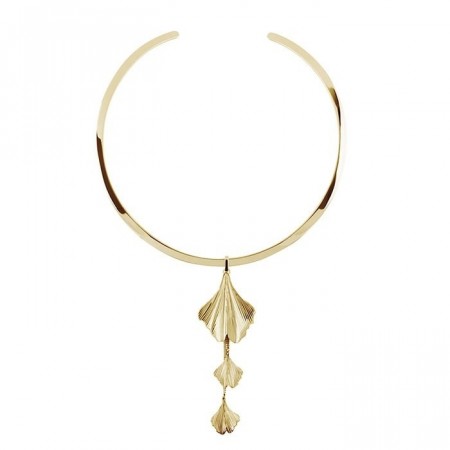 Dyrberg/Kern Deirdra necklace shiny gold