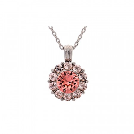 Sofia necklace rose peach