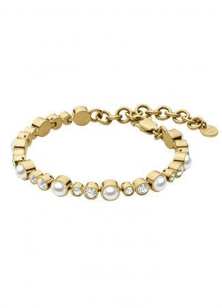 DYRBERG/KERN SACHA SG CRYSTAL WHITE PEARL BRACELET