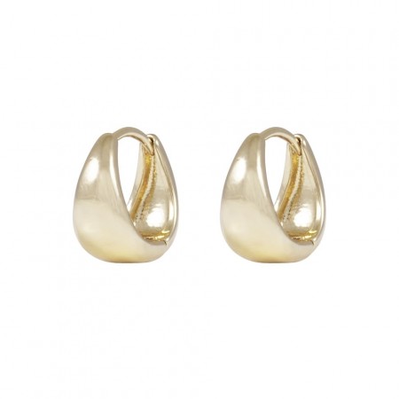 Snö of Sweden Honey drop earrings gold