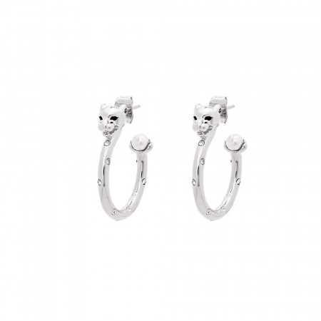Lily and Rose petite Sheba hoops sølv