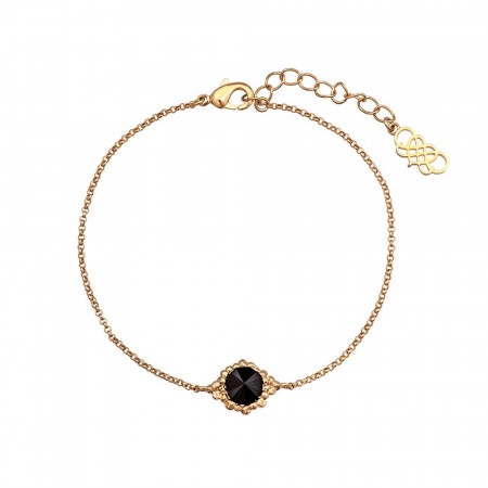 Miss Bonnie bracelet jet/gold