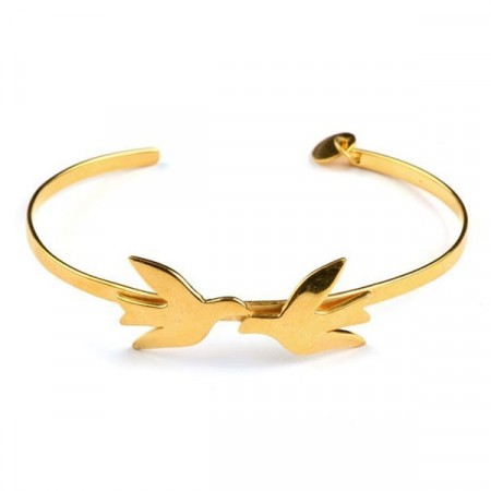Birdy bracelet gold