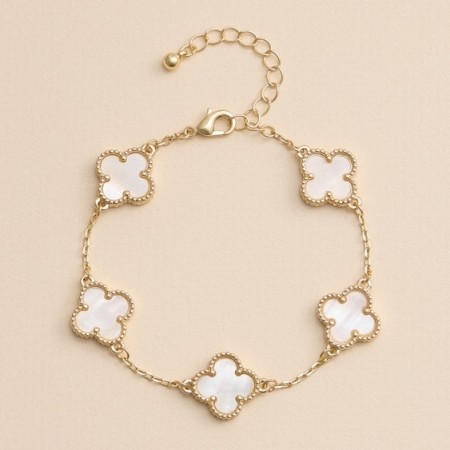 AVI Jewels Vienna bracelet white/gold