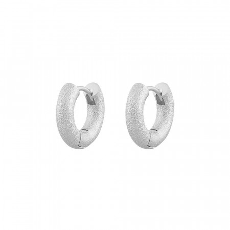 SNÖ Core Oslo ring ear plain silver
