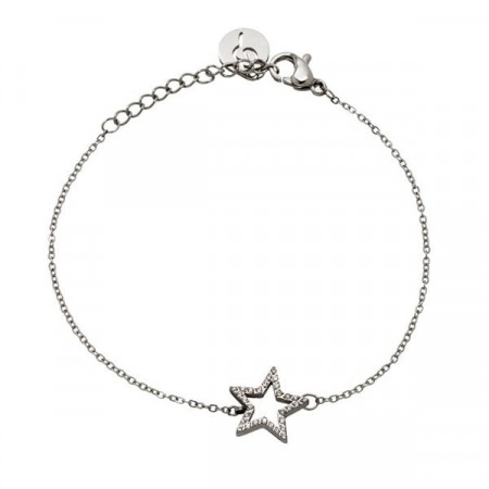 Nova cz Bracelet Steel