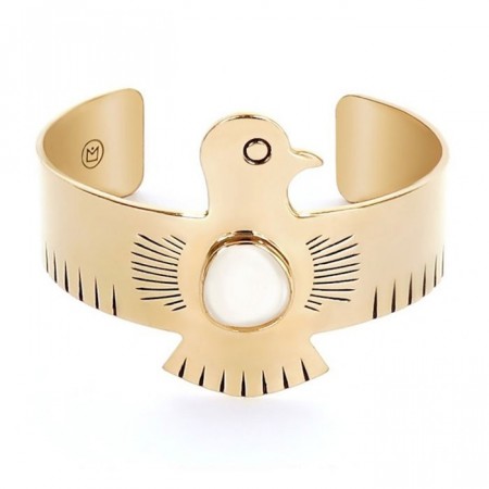 HIPANEMA cuff armbånd Royal gold