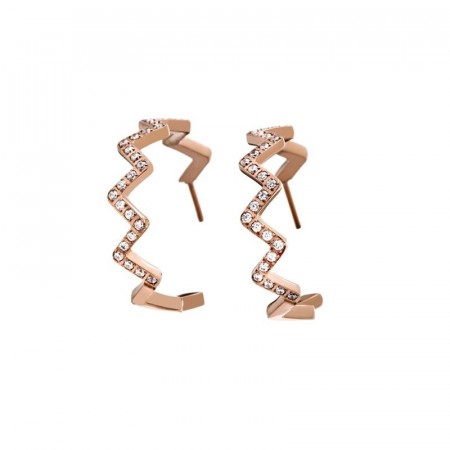 Alpine Earrings Rose Gold