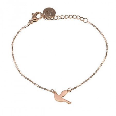 Dove bracelet rose gold
