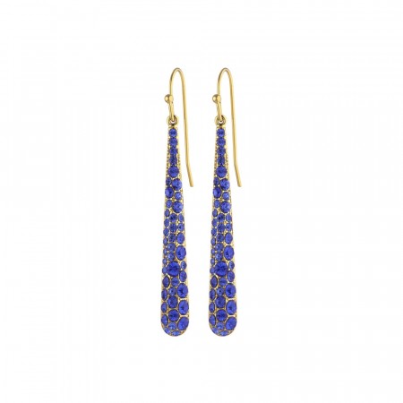 Dyrberg/Kern Blaze earrings sapphire