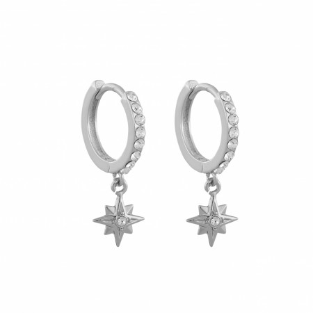 SNÖ Feliz ring stone earring silver/clear