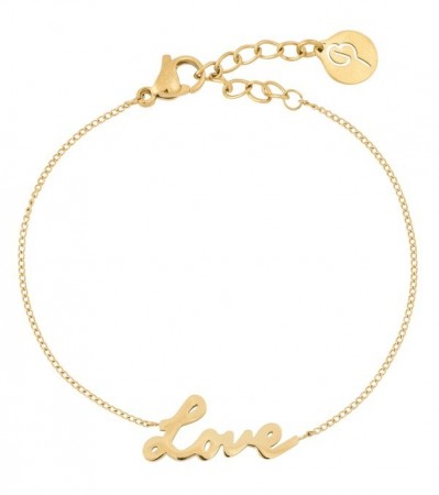 Edblad love armbånd gull