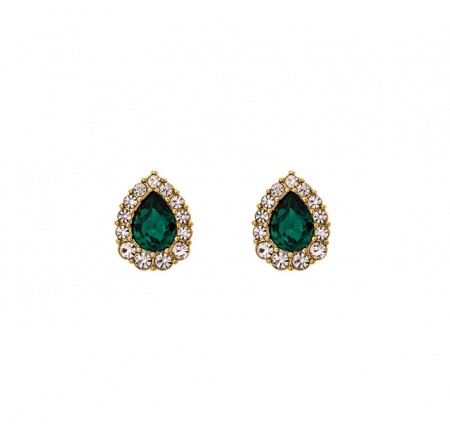 Lily and Rose øredobber Amelie emerald