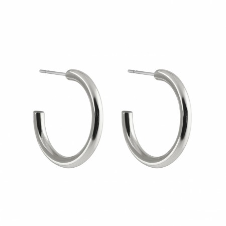 SNÖ Adara hoop earring silver