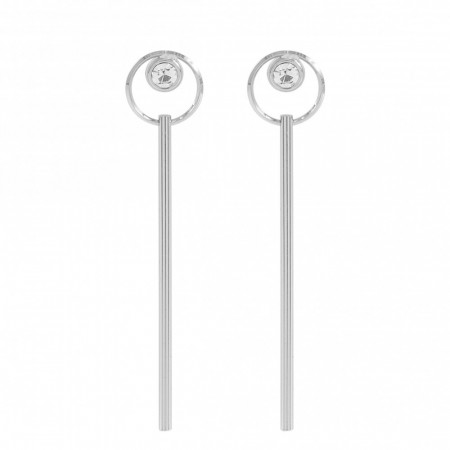 Mine long ear silver/clear
