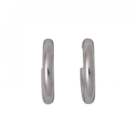 Dolag chunky silver hoops