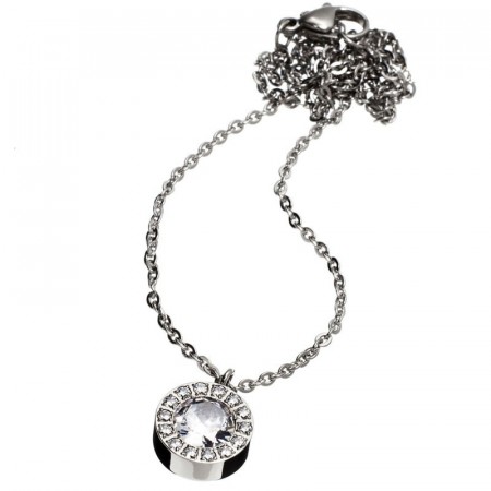 Thassos necklace steel