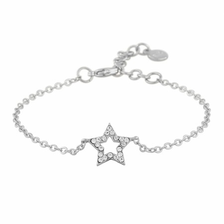 SNÖ Feliz chain frame bracelet silver/clear