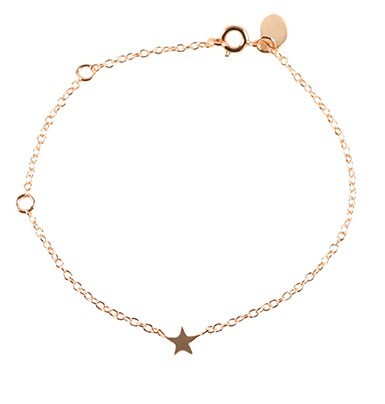 Cooee Star Rose Gold Plated Bracelet