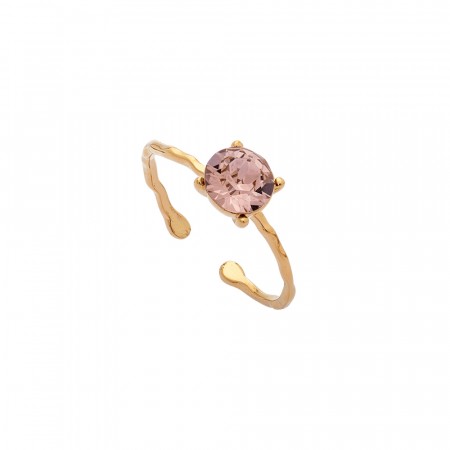 Princess Ada krystallring vintage rose